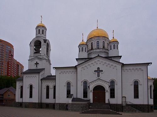 Templo de la Epifanía en Khimki 